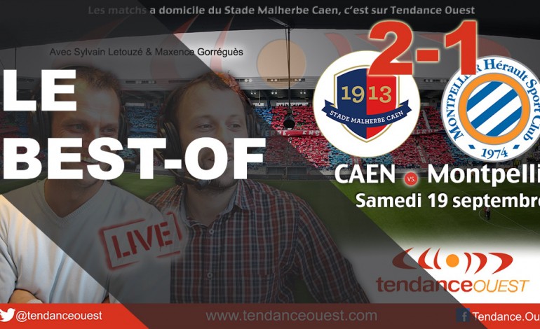 Revivez les meilleurs moments de Caen-Montpellier 