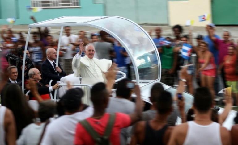 La Havane (AFP). Le pape François exalte la vocation de Cuba comme lieu de dialogue 