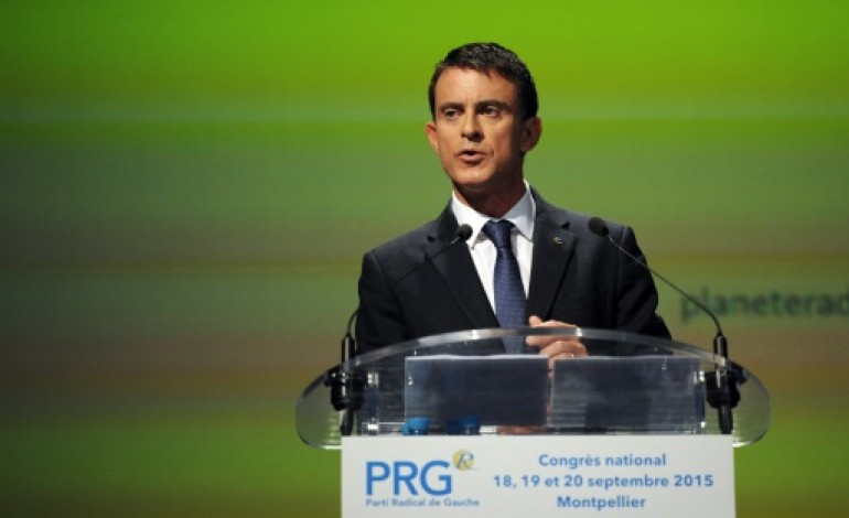 Montpellier (AFP). Valls dit son attachement au statut des fonctionnaires mais soutient Macron