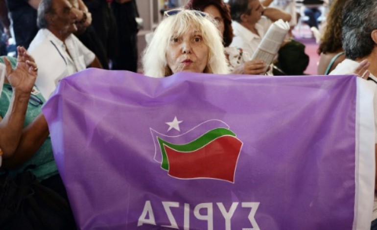 Athènes (AFP). Grèce: victoire plus nette de Tsipras  avec 33% à 35% des voix 