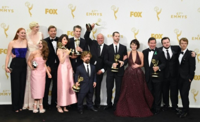 Los Angeles (AFP). Emmy Awards: l'épopée Game of Thrones sacrée meilleure série