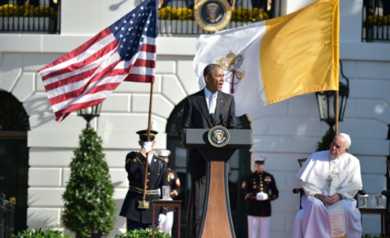 Washington (AFP). Obama et le pape François affichent leur entente sur le climat, les exclus