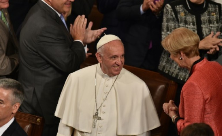 Washington (AFP). Le pape François commence son discours historique au Congrès