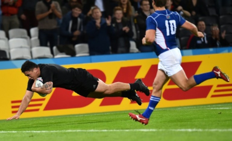 Londres (AFP). Mondial de rugby: les All Blacks, eux, sont implacables