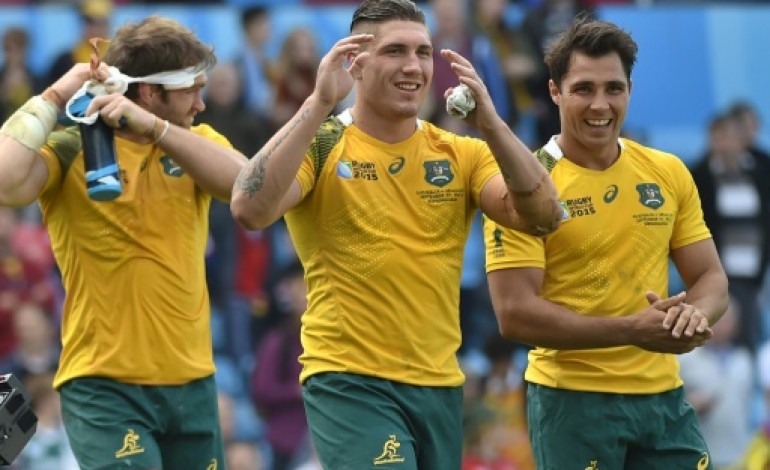 Birmingham (Royaume-Uni) (AFP). Mondial de rugby: l'Australie écrase l'Uruguay 65-3
