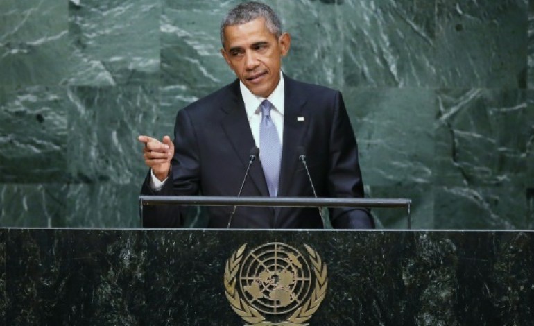 Nations unies (Etats-Unis) (AFP). Syrie: Obama intransigeant sur Assad, optimiste sur un succès contre l'EI