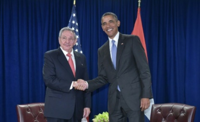 Nations unies (Etats-Unis) (AFP). Retrouvailles à New York pour Obama et Castro