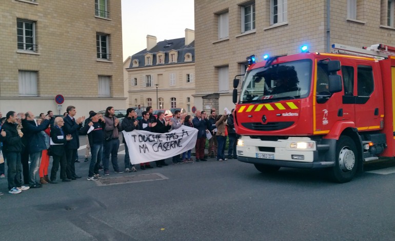 Centre de secours du centre-ville de Caen : première nuit sans sapeurs-pompiers