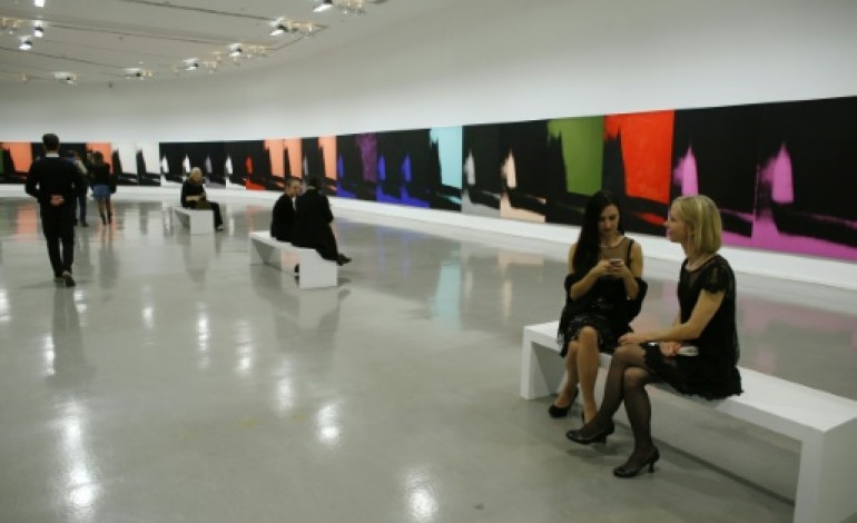 Paris (AFP). Andy Warhol: des ombres en série au Musée d'art moderne de la ville de Paris