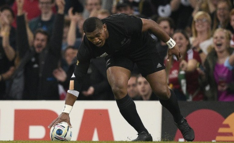 Cardiff (Royaume-Uni) (AFP). Mondial de rugby: les Blacks bousculés mais qualifiés
