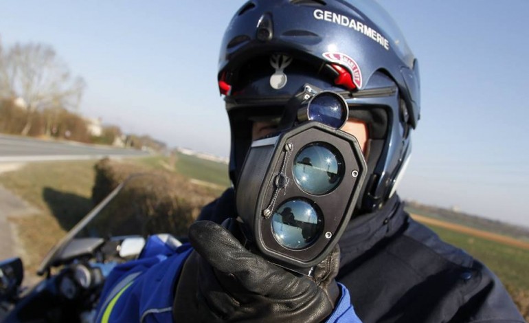 Les contrôles de vitesse par les gendarmes du Calvados ce dimanche