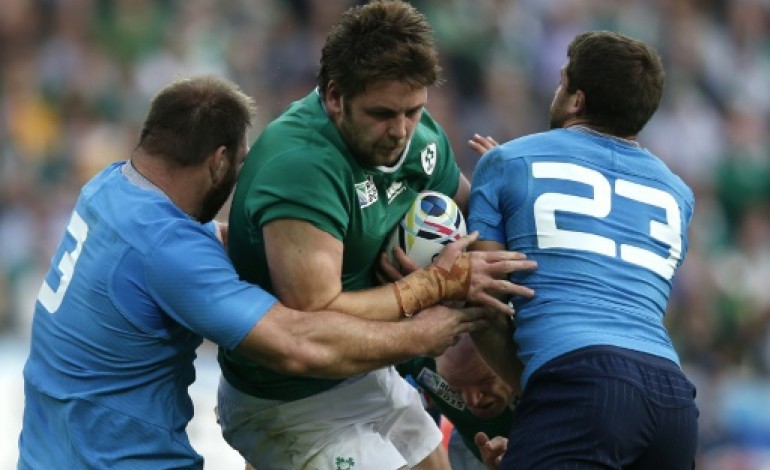Londres (AFP). Mondial de rugby: l'Irlande qualifiée, sans impressionner