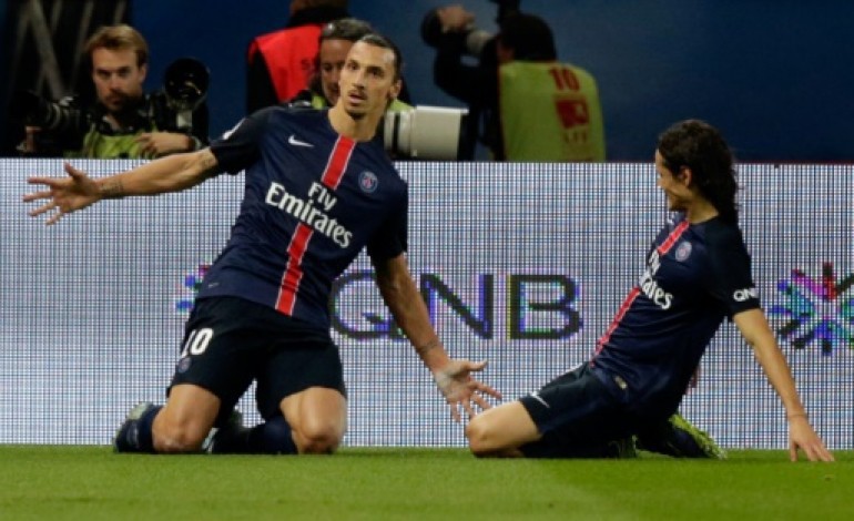 Paris (AFP). Ibrahimovic bat avec 110 buts le record de Pauleta au Paris SG 