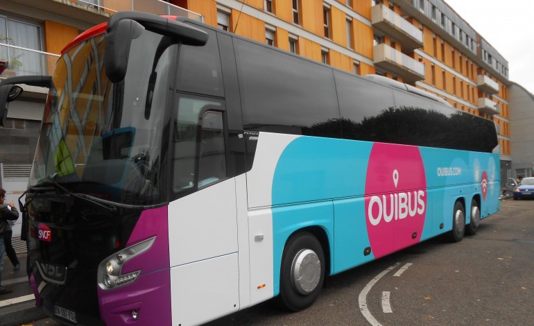 Ouibus, les autocars low cost de la SNCF arrivent à Rouen