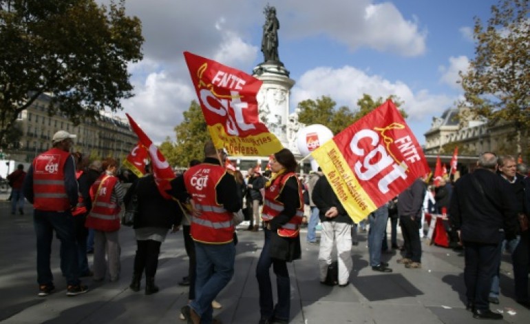 Paris (AFP). Journée de grève et de manifestation pour les salaires et l'emploi
