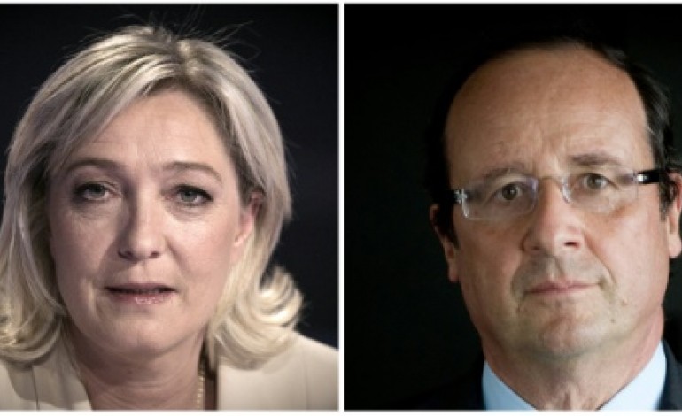 Paris (AFP). Confrontation Hollande-Le Pen au Parlement européen: comme un parfum de 2017