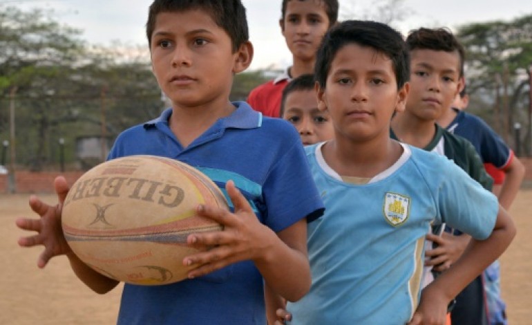 Cucuta (Colombie) (AFP). Colombie: le rugby, exutoire à la violence dans les bidonvilles 