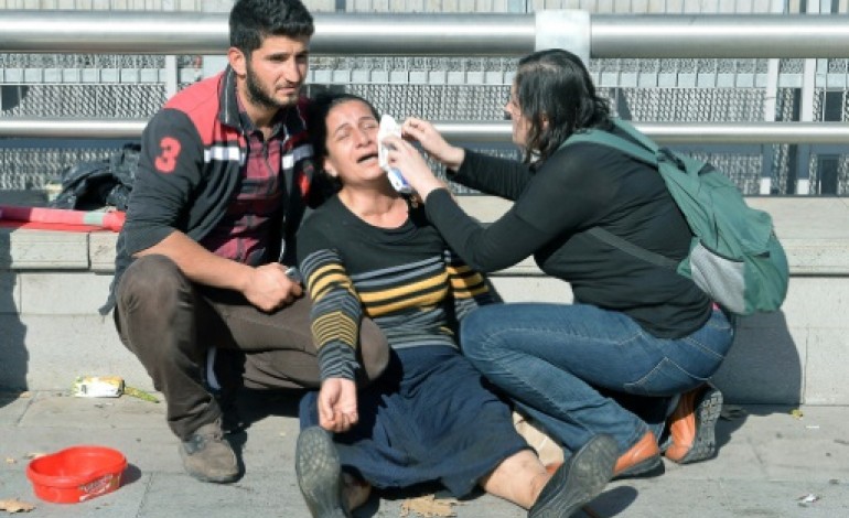 Ankara (AFP). Turquie: 30 morts et 126 blessés dans la double explosion d'Ankara