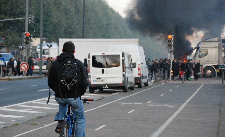 Forains à Rouen : les photos du chaos