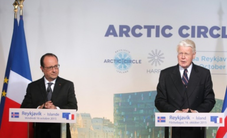 Reykjavik (AFP). Au pied d'un glacier islandais, Hollande craint la disparition de l'Histoire