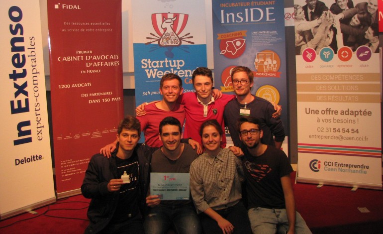 Startup Weekend Caen&#8201;: le projet "Serin" récompensé