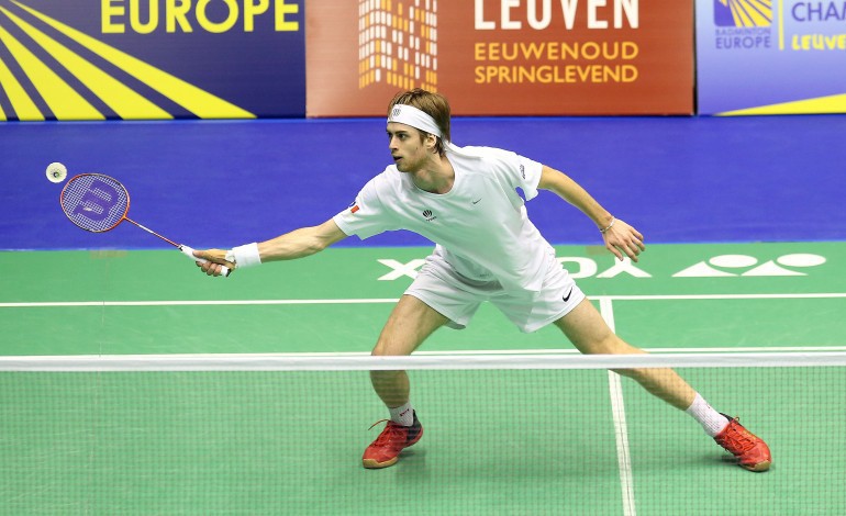 Badminton: défaite de Lucas Corvée