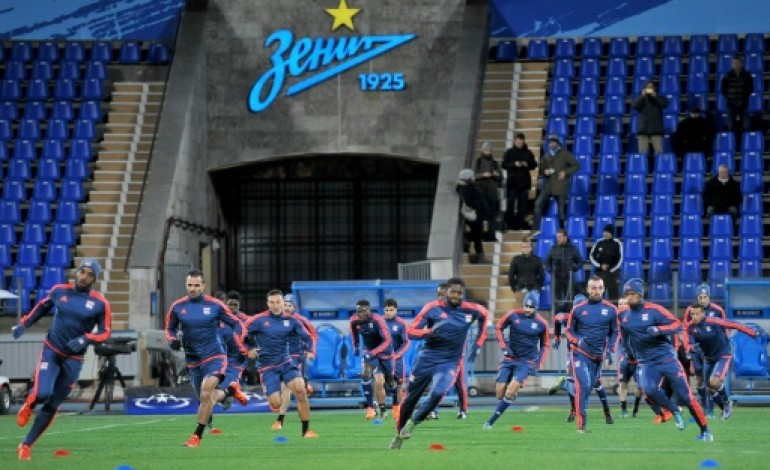 Saint-Pétersbourg (AFP). Ligue des champions: Lyon à la recherche de la bonne formule en Russie
