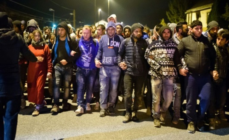 Kljuc Brdovecki (Croatie) (AFP). Migrants: la Slovénie débordée par l'arrivée de milliers personnes 
