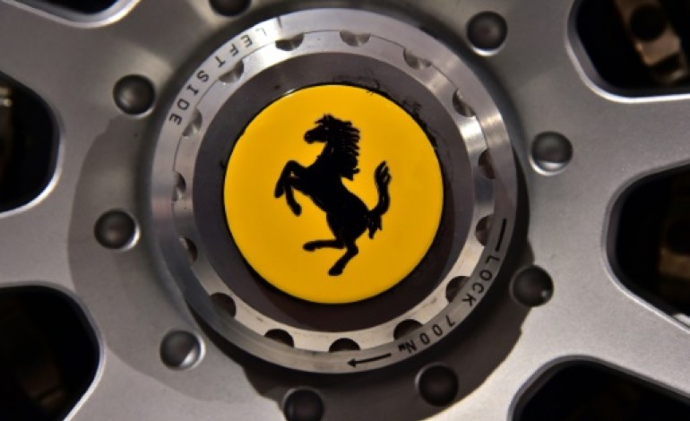 New York (AFP). Ferrari va entrer pied au plancher à Wall Street, à 52 dollars l'action