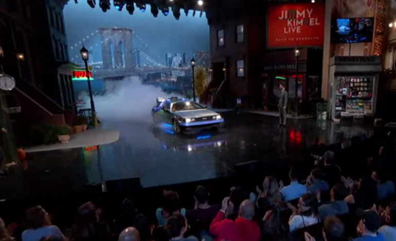 VIDEO - Marty McFly et le Docteur Brown rendent visite à Jimmy Kimmel