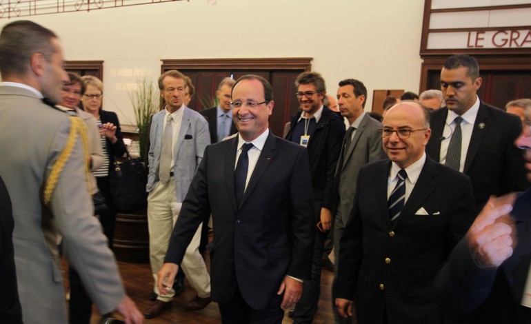 François Hollande au Mont-Saint-Michel ce lundi