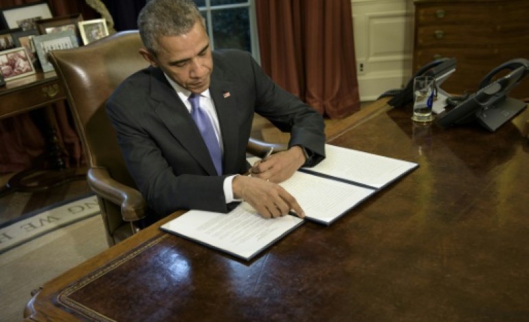 Washington (AFP). Etats-Unis: Obama met son veto au budget de la Défense, à cause de Guantanamo