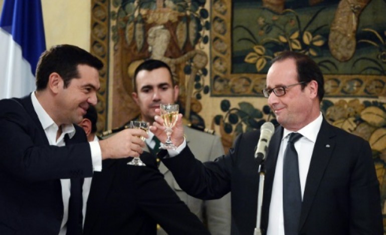 Athènes (AFP). En visite en Grèce, Hollande va s'exprimer devant le parlement