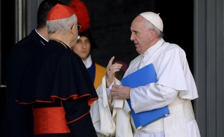 Cité du Vatican (AFP). Vatican: le synode sur la famille remet sa copie au pape 