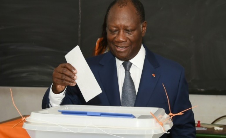 Abidjan (AFP). Côte d'Ivoire: Ouattara vise une réélection au premier tour 