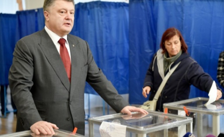 Kiev (AFP). Ukraine: des élections test assombries par l'annulation du vote à Marioupol 