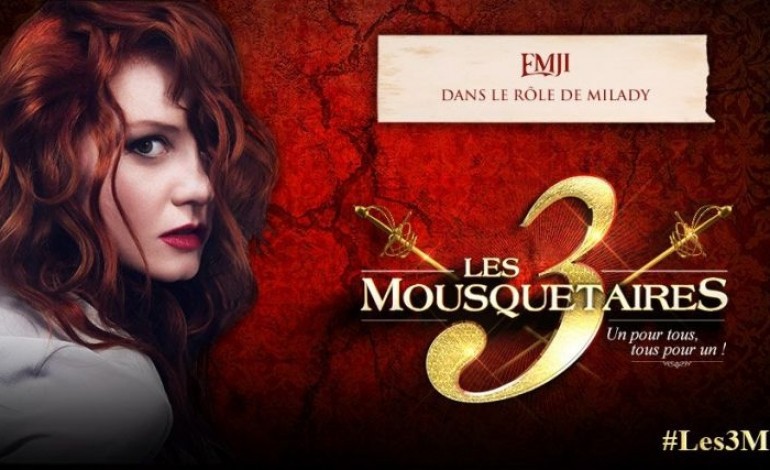 EMJI (gagnante de la Nouvelle Star) sera Milady dans "Les 3 mousquetaires".