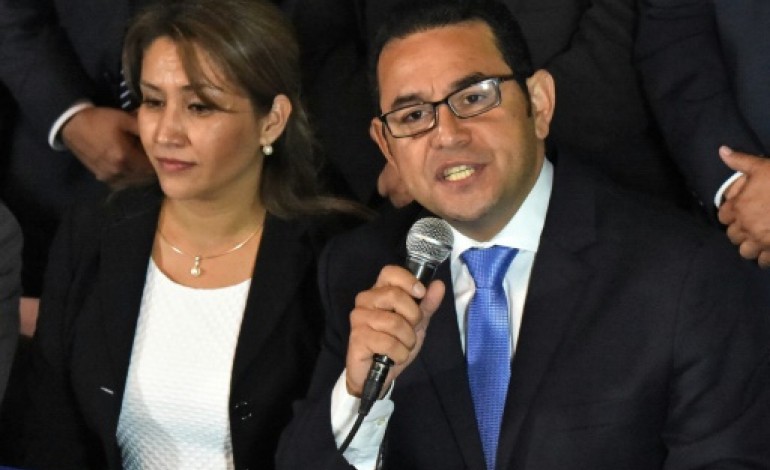Guatemala (AFP). Lassé de la corruption, le Guatemala élit un acteur comique président