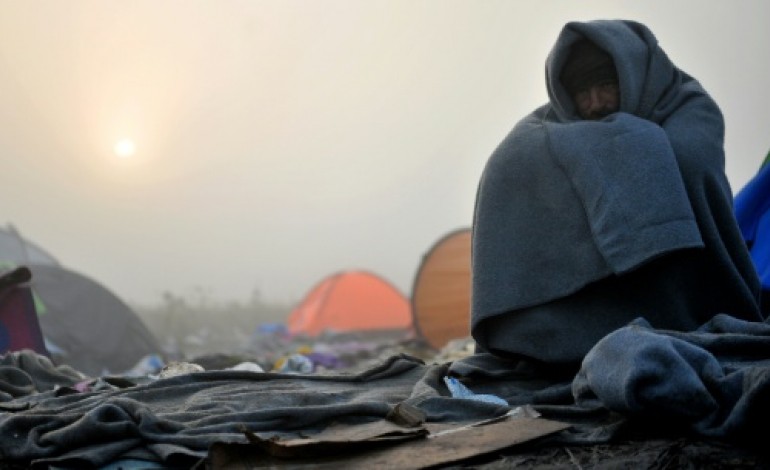 Berkasovo (Serbie) (AFP). Berkasovo, un décor apocalyptique sur la route des migrants, à la porte de l'UE