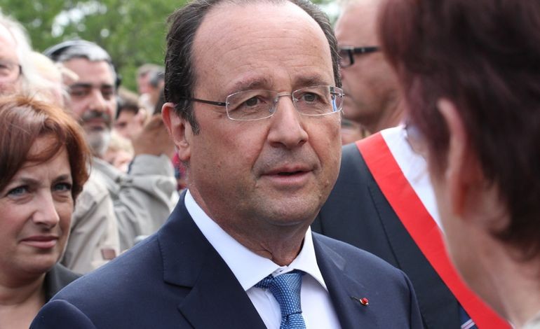 François Hollande au Mont samedi