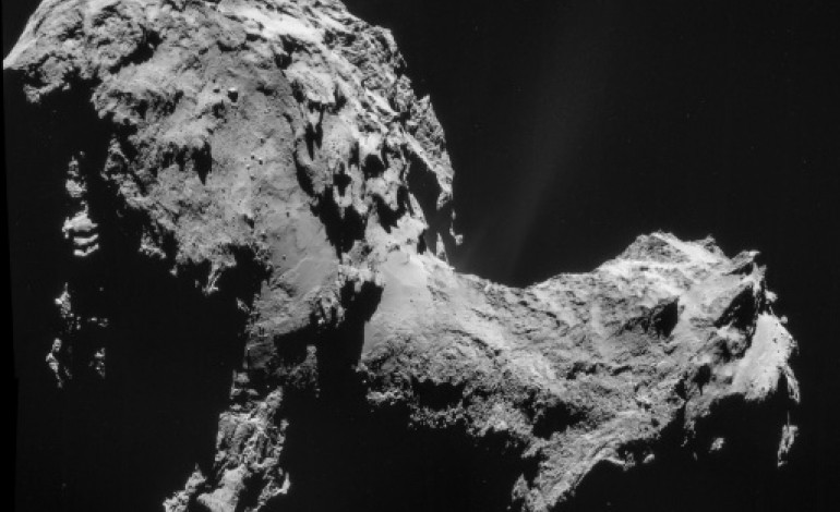 Paris (AFP). Surprise: de l'oxygène dans l'atmosphère de la comète Tchouri