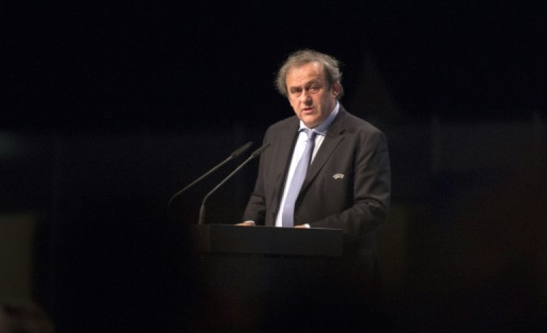 Paris (AFP). Fifa: Platini s'estime le plus à même de diriger le football mondial