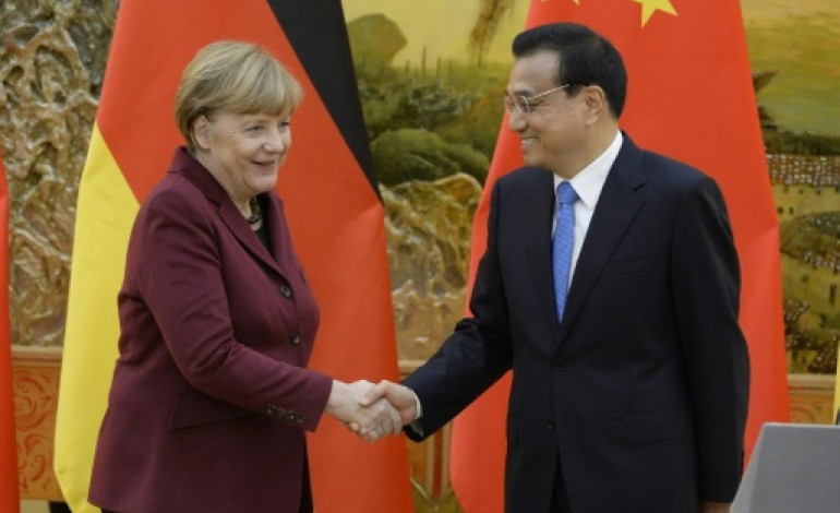Pékin (AFP). Merkel à Pékin: commande de 100 Airbus au premier jour de sa visite 