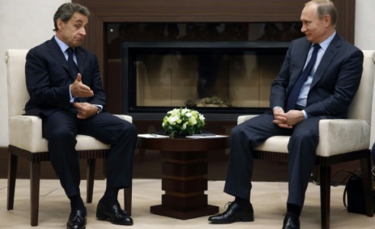 Moscou (AFP). Sarkozy à Moscou, une pierre dans le jardin de la diplomatie française