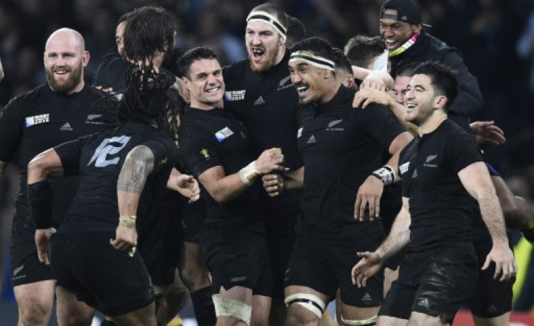 Twickenham (Royaume-Uni) (AFP). Mondial de rugby: les All Blacks conservent leur titre en battant l'Australie 