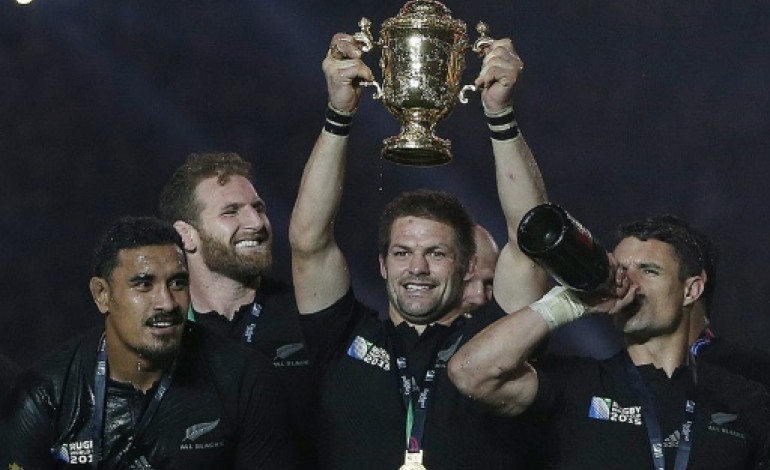 Twickenham (Royaume-Uni) (AFP). Mondial de rugby: All Blacks, le roman noir sans fin