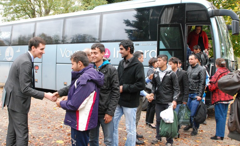 15 migrants de Calais arrivent près de Rouen