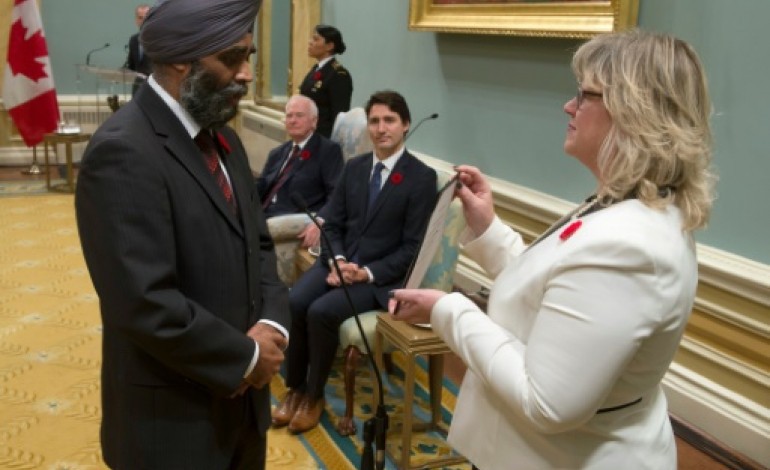 Montréal (AFP). Canada: le sikh Harjit Sajjan, ministre de la Défense en turban
