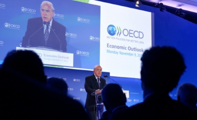 Paris (AFP). L'OCDE toujours plus pessimiste pour l'économie mondiale