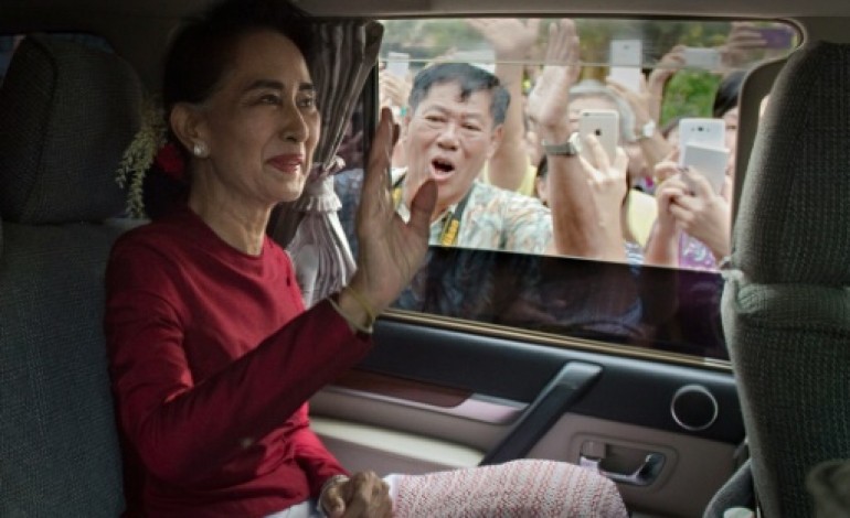 Rangoun (AFP). Birmanie: victoire écrasante en vue pour Aung San Suu Kyi